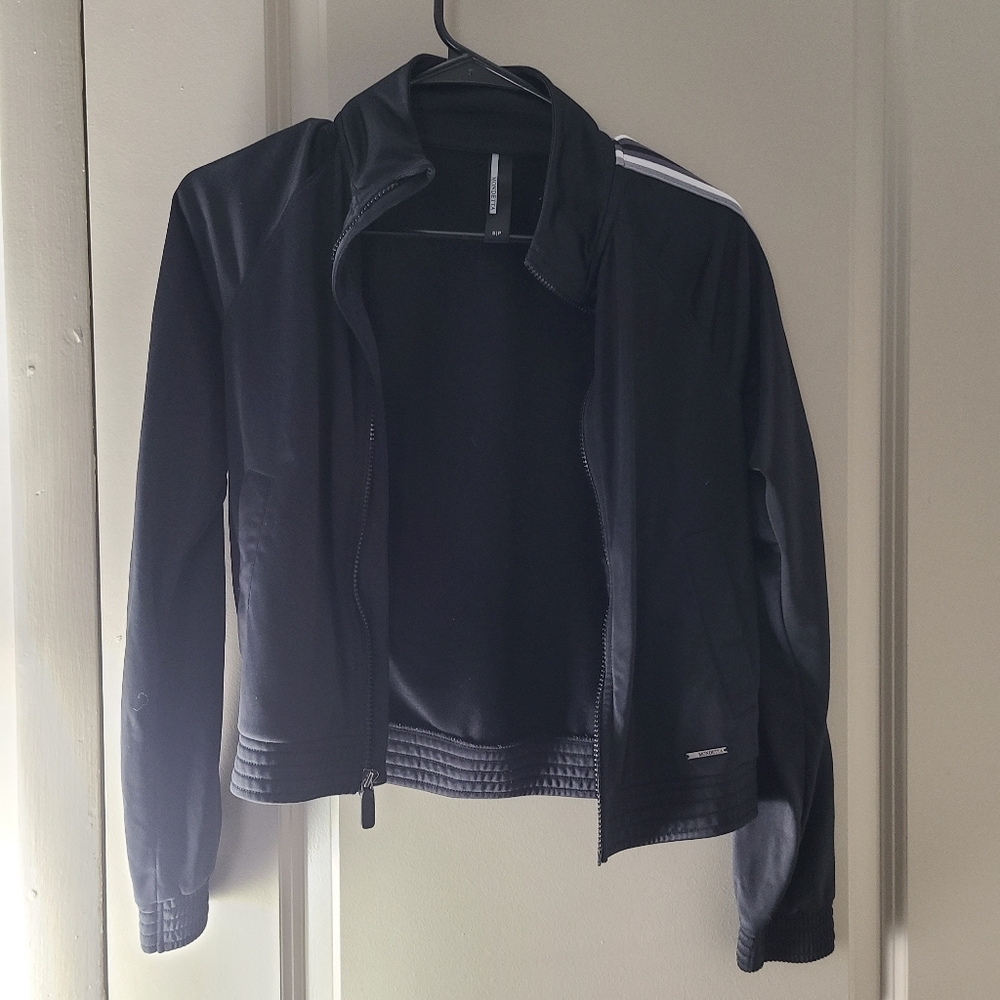 Black zip up jacket